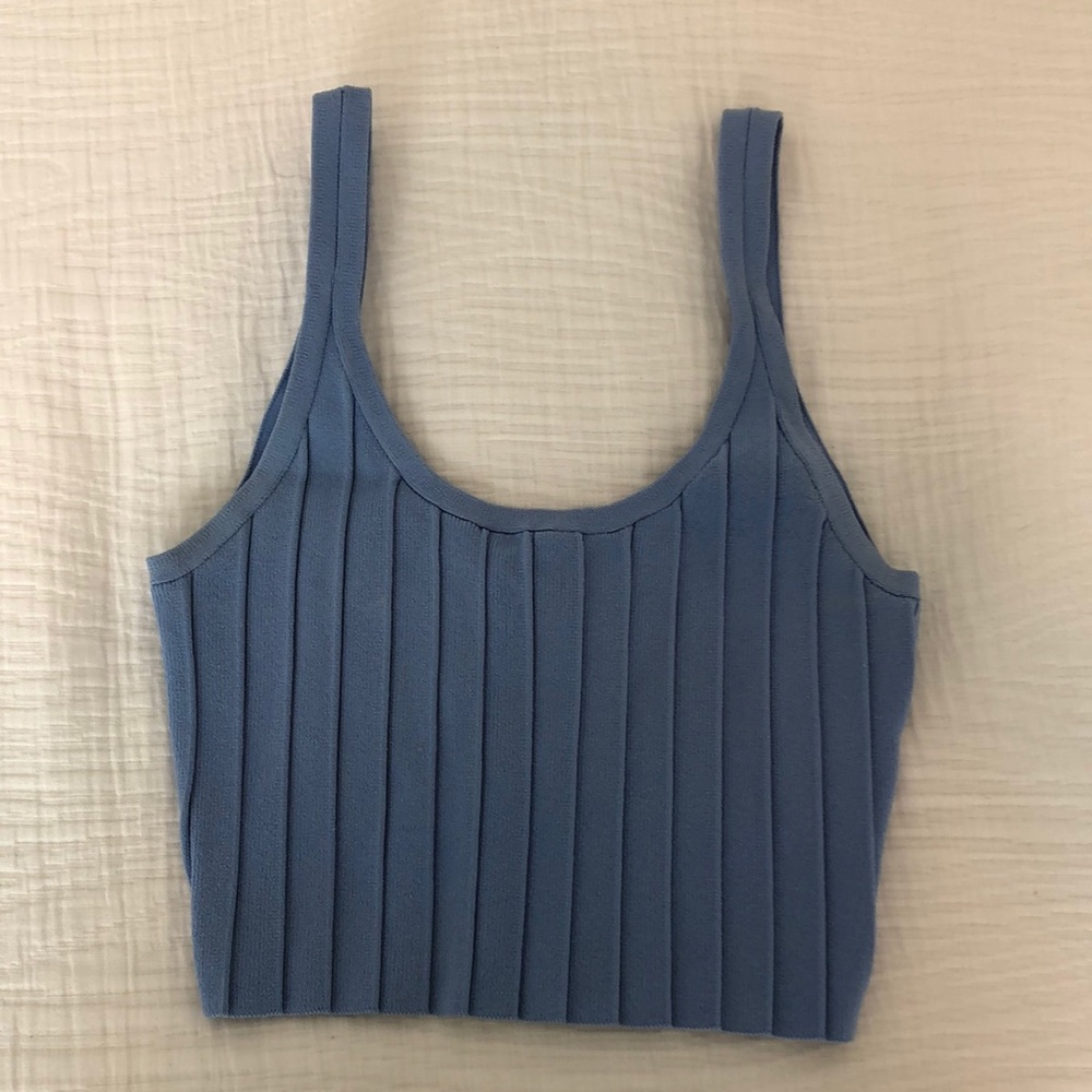 Baby Blue Kendall & Kylie Tank Top